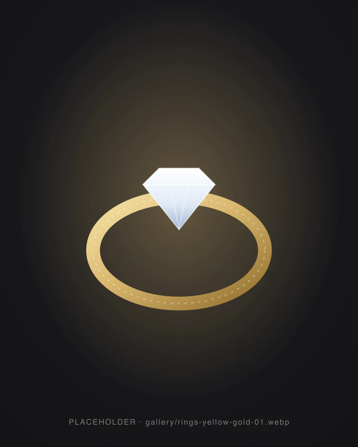 Anillo solitario